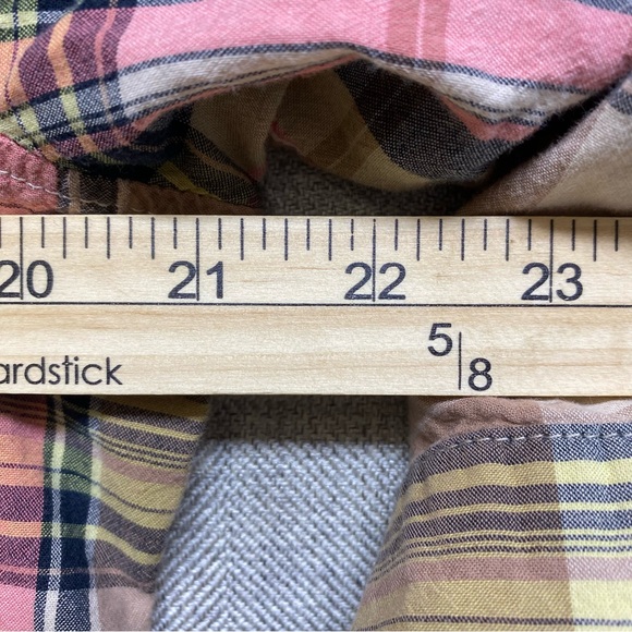 Harley Davidson Embroidered Full Zip Shirt Womens Size XL. Plaid. 3/4 Sleeves - Picture 11 of 12